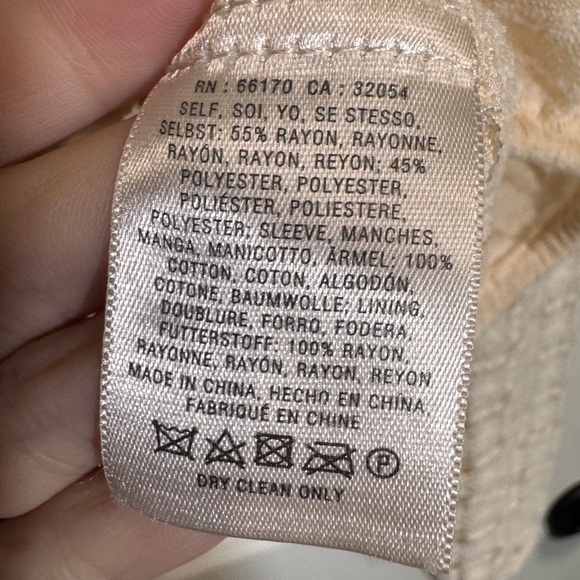 Anthropologie Meadow Rue Needlework Top S Small Crochet Criss Cross Tie Neck - Picture 5 of 6